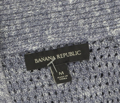 Womens UK Size M Banana Republic Grey Cardigan Jumper