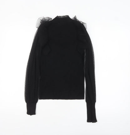 Womens UK Size S Morgan Black Pullover Jumper