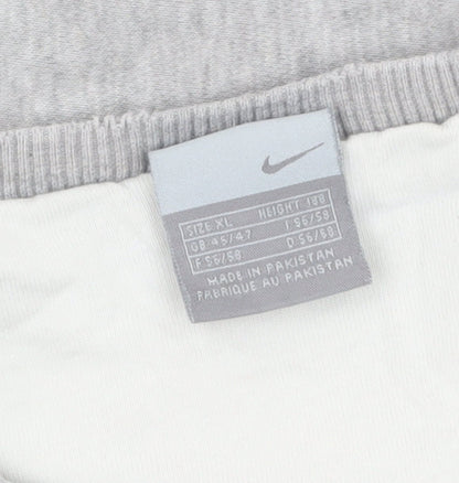 Mens UK Size XL Nike Grey Pullover Sweatshirt