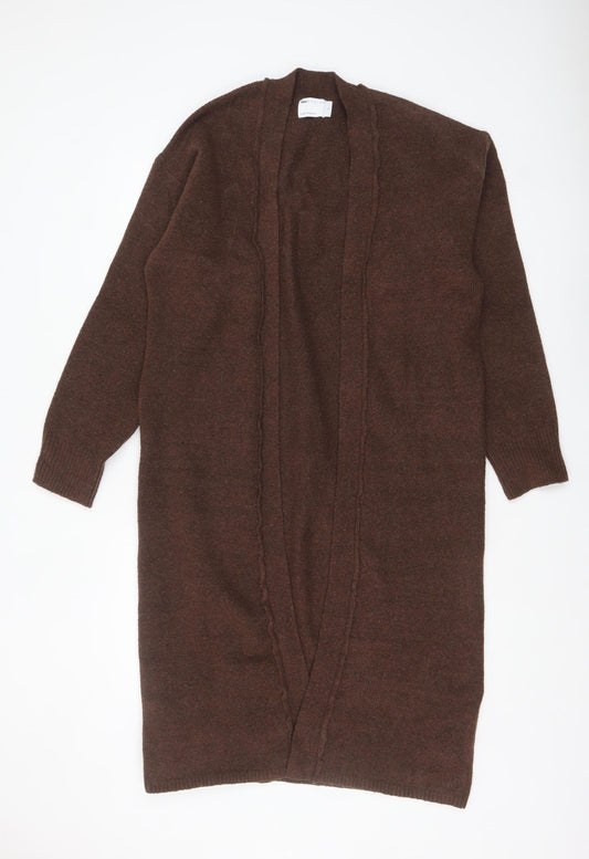 Womens UK Size S ASOS DESIGN Brown Cardigan Jumper