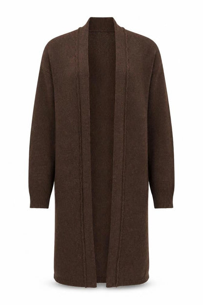 Womens UK Size S ASOS DESIGN Brown Cardigan Jumper