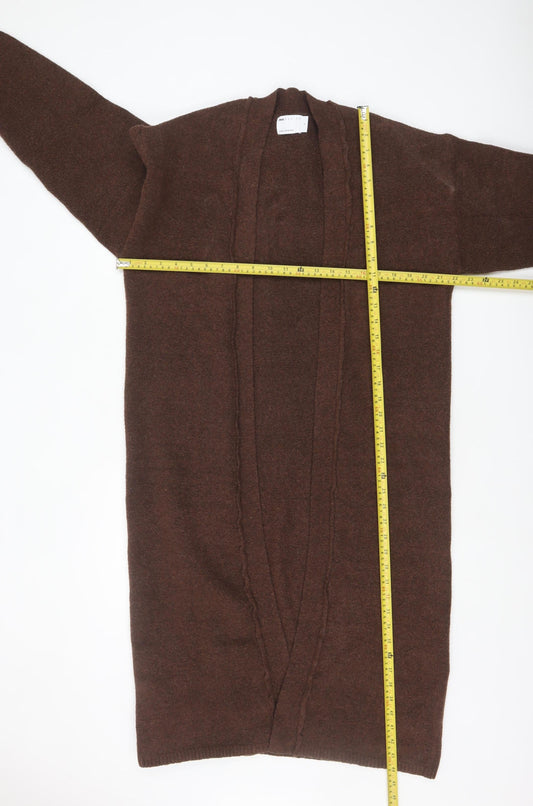 Womens UK Size S ASOS DESIGN Brown Cardigan Jumper
