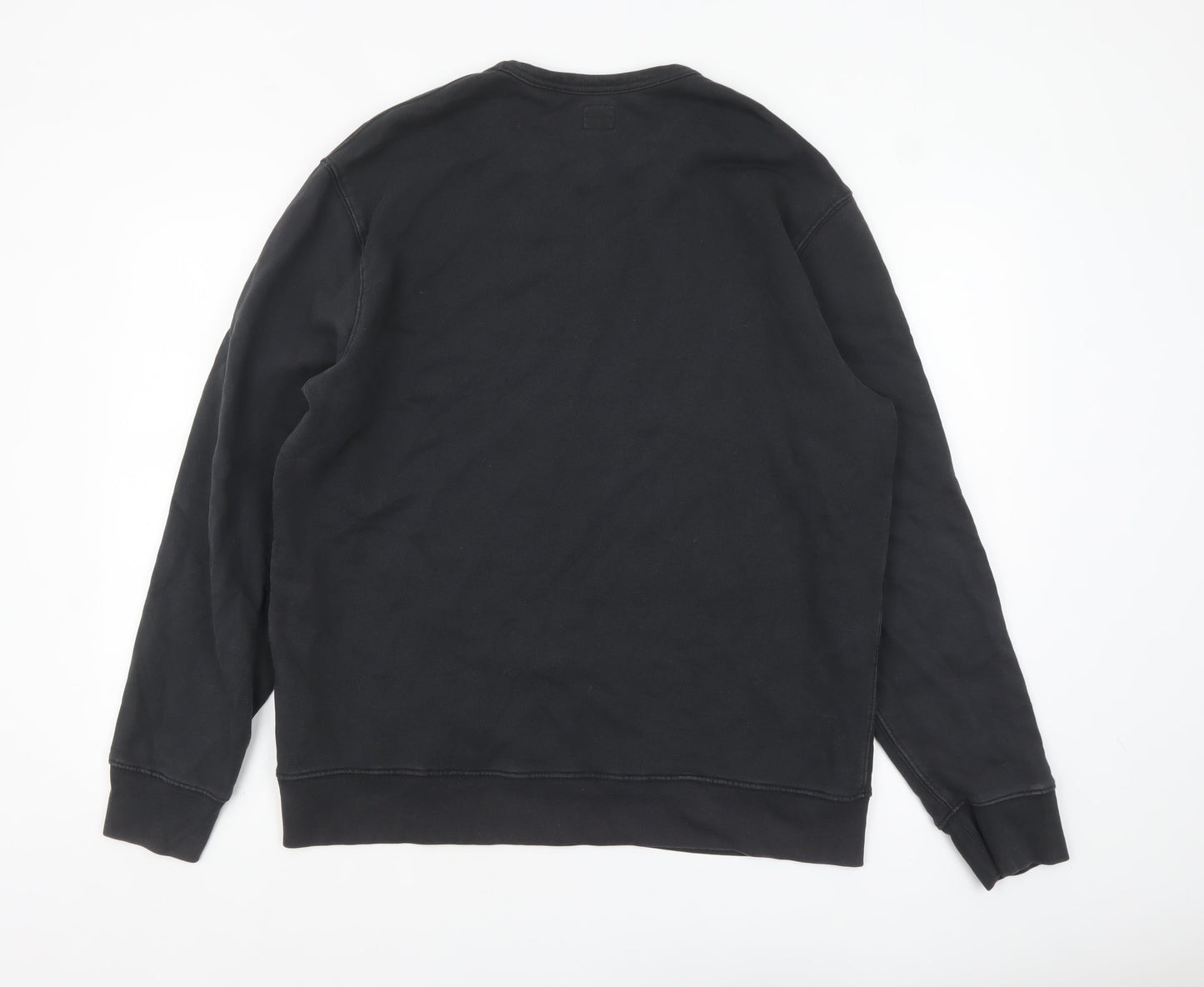 Mens UK Size L Levi's Black Pullover Sweatshirt