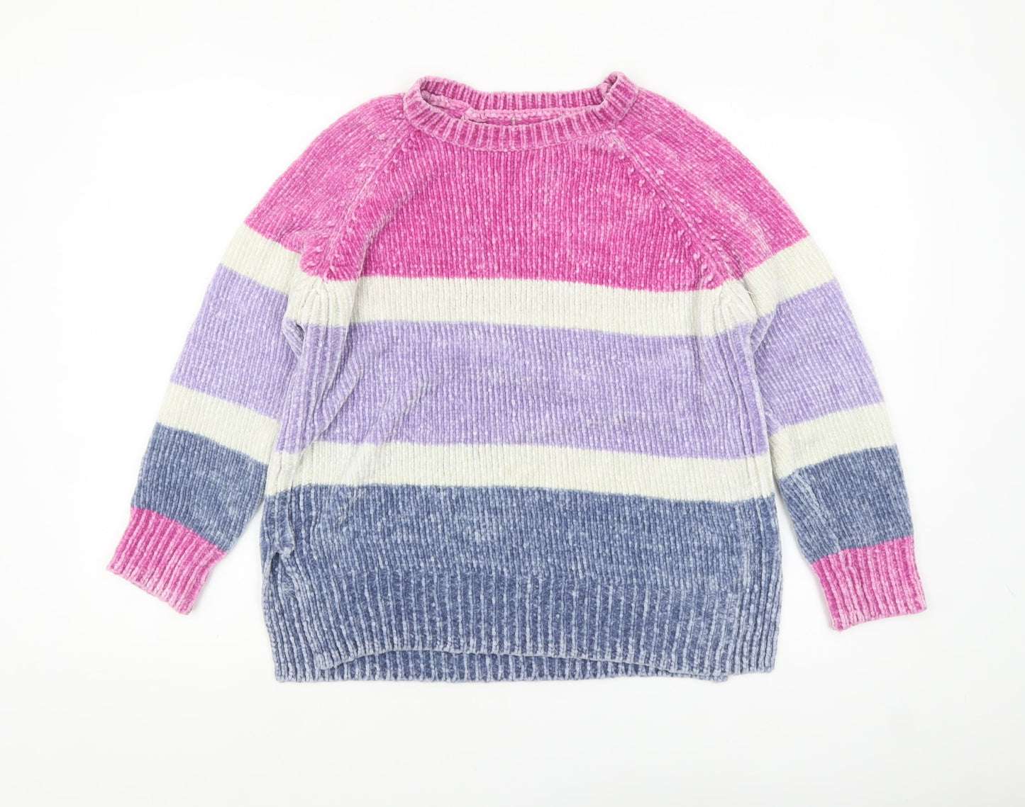 Womens UK Size M George Multicoloured Pullover Jumper