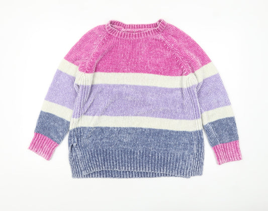 Womens UK Size M George Multicoloured Pullover Jumper