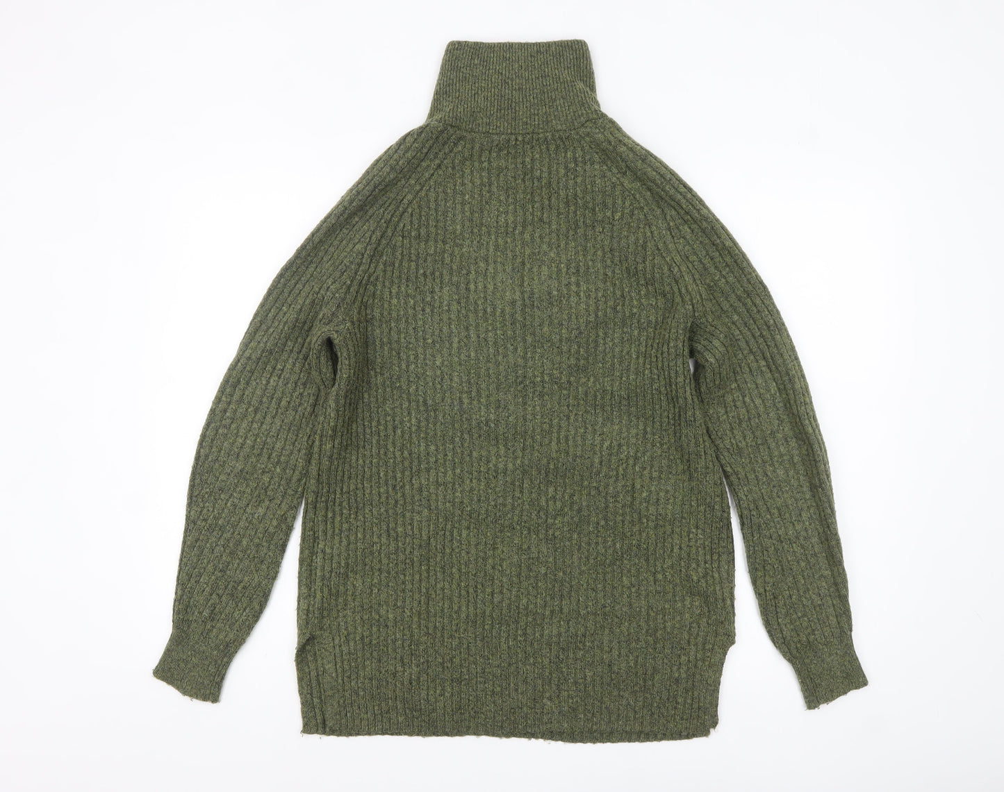 Womens UK Size S Marks and Spencer Green Pullover Jumper