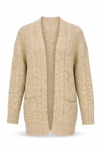 Womens UK Size M NEXT Beige Cardigan Jumper
