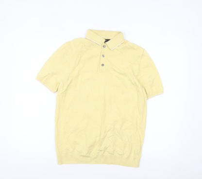 Mens UK Size M Marks and Spencer Cotton Blend Polo Shirt