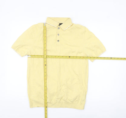 Mens UK Size M Marks and Spencer Cotton Blend Polo Shirt