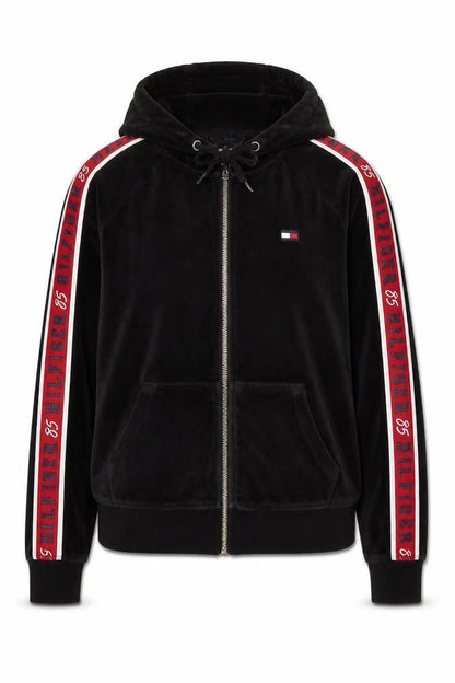 Womens UK Size XS Tommy Hilfiger Black Full Zip Hoodie
