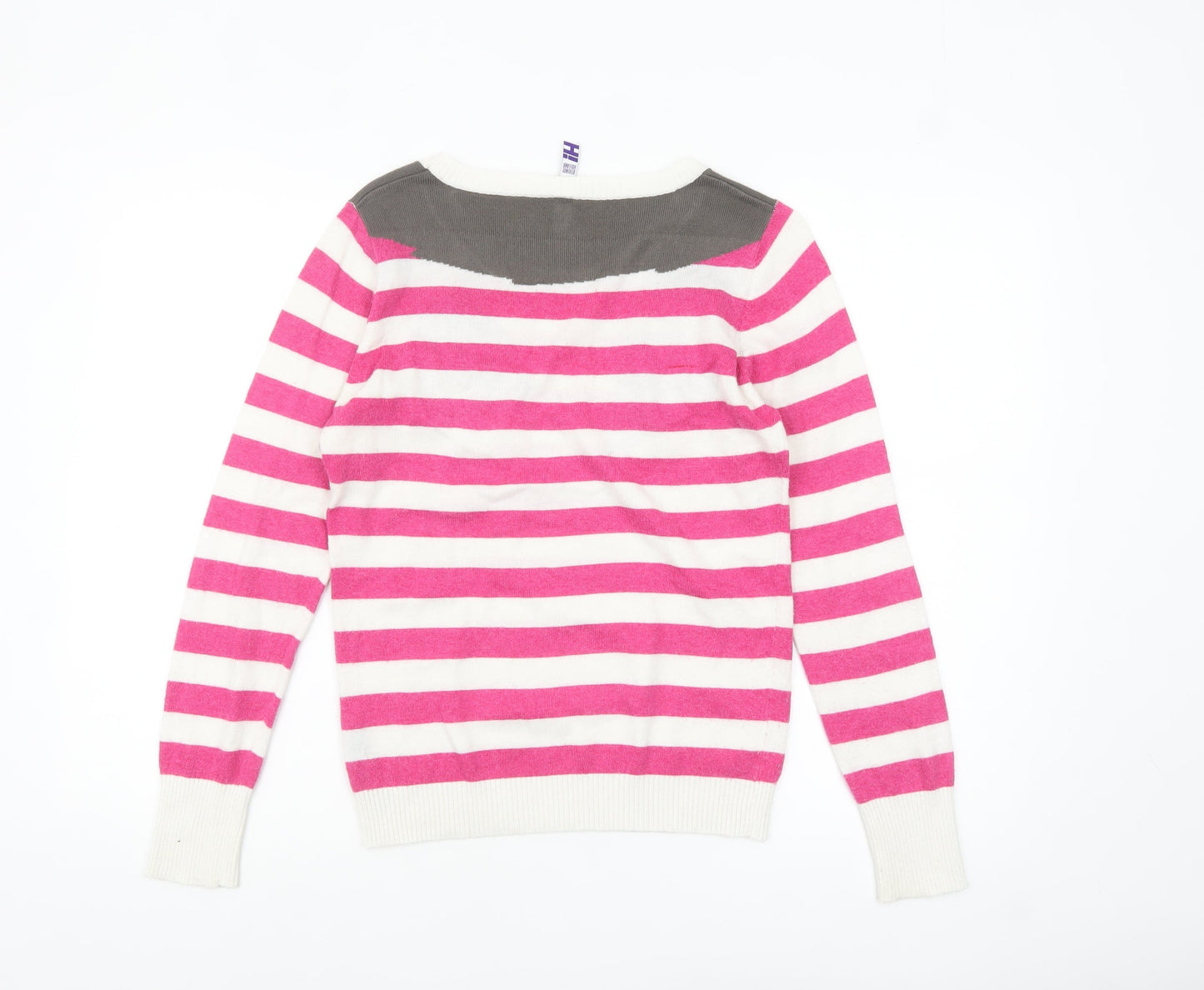 Womens UK Size 10 Henry Holland Pink Pullover Jumper