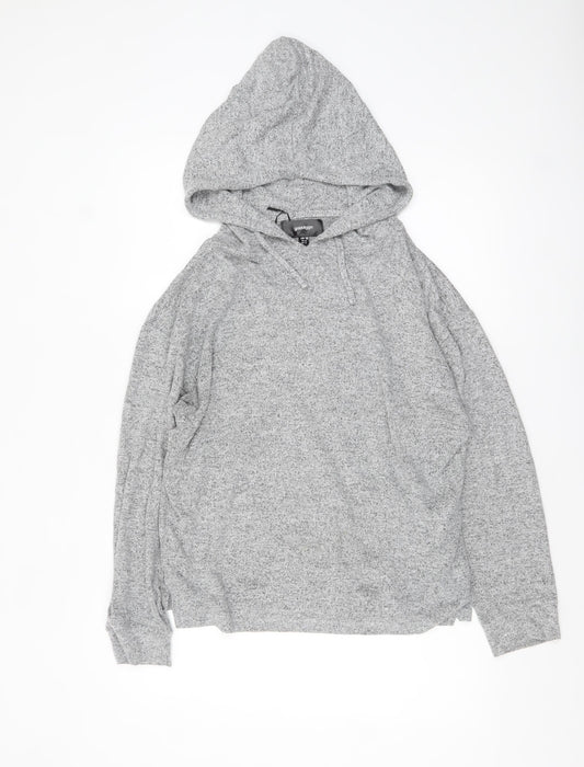 Womens UK Size 16 Golddigga Grey Pullover Hoodie