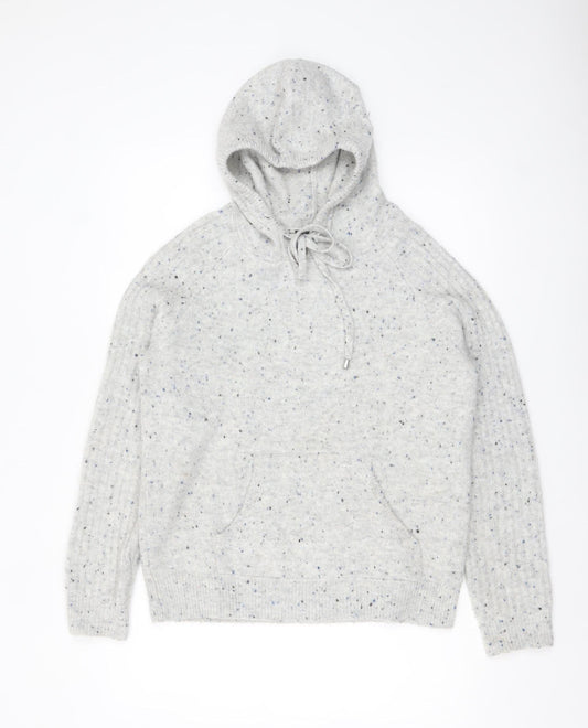 Womens UK Size S Marks and Spencer Grey Pullover Jumper