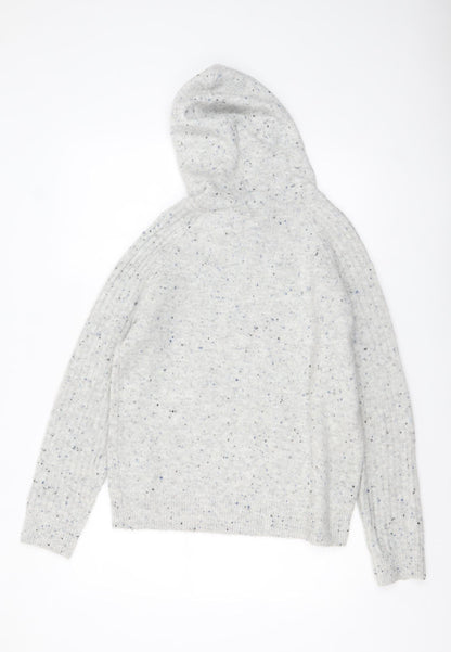 Womens UK Size S Marks and Spencer Grey Pullover Jumper