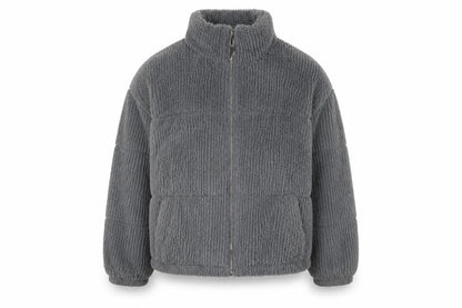 Womens UK Size 14 New Look Grey Puffer Jacket