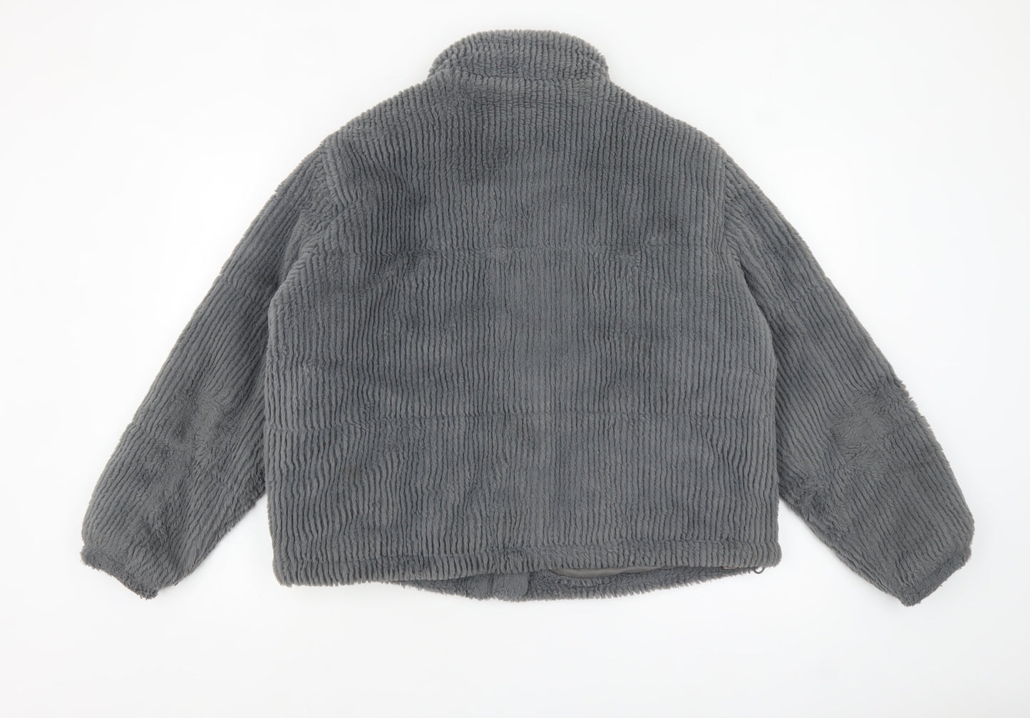 Womens UK Size 14 New Look Grey Puffer Jacket