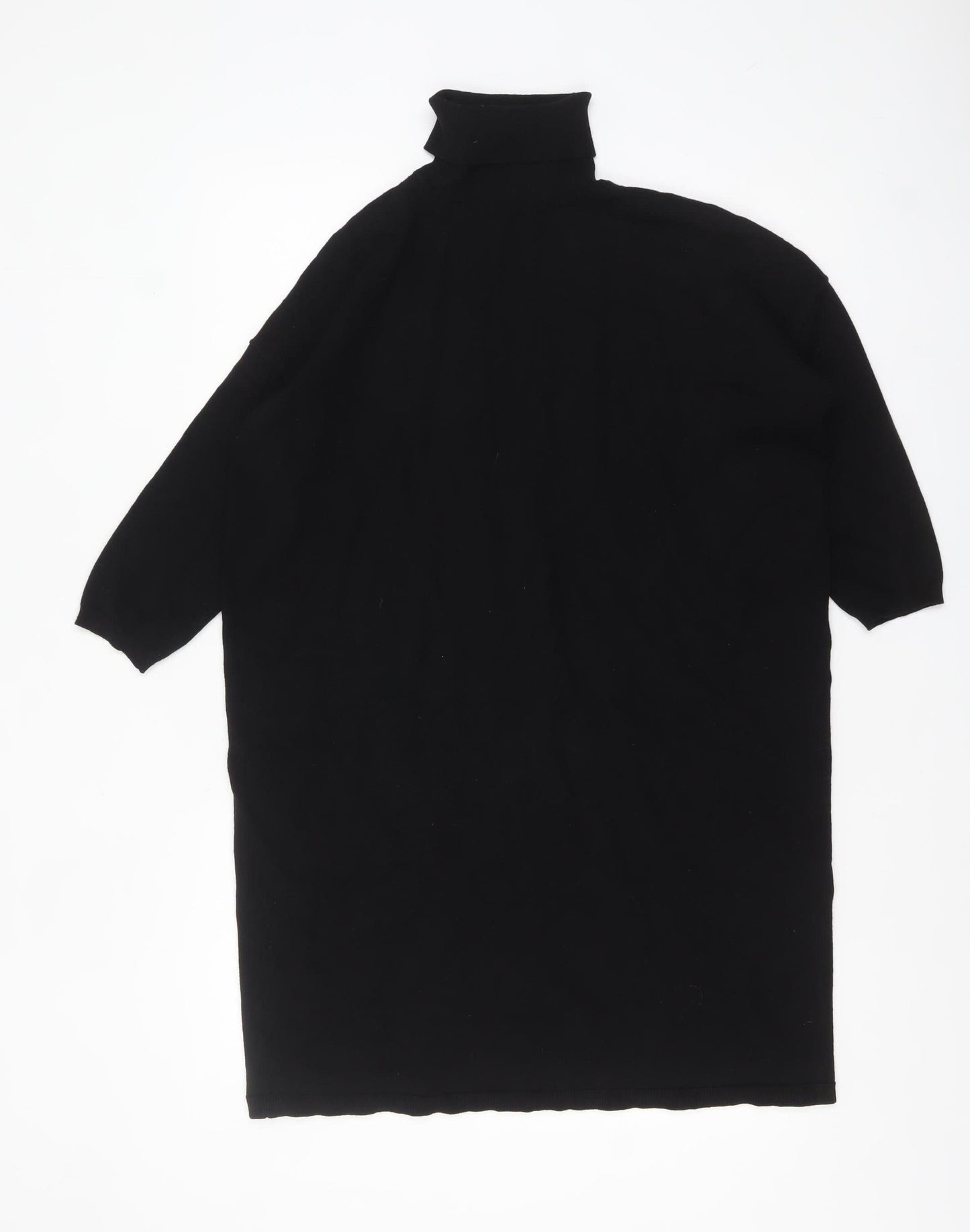 Womens UK Size 10 Hush Black Tunic Jumper