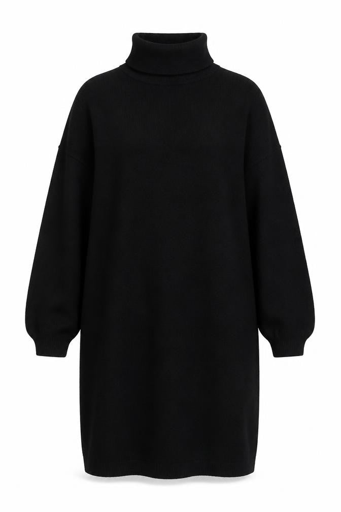 Womens UK Size 10 Hush Black Tunic Jumper
