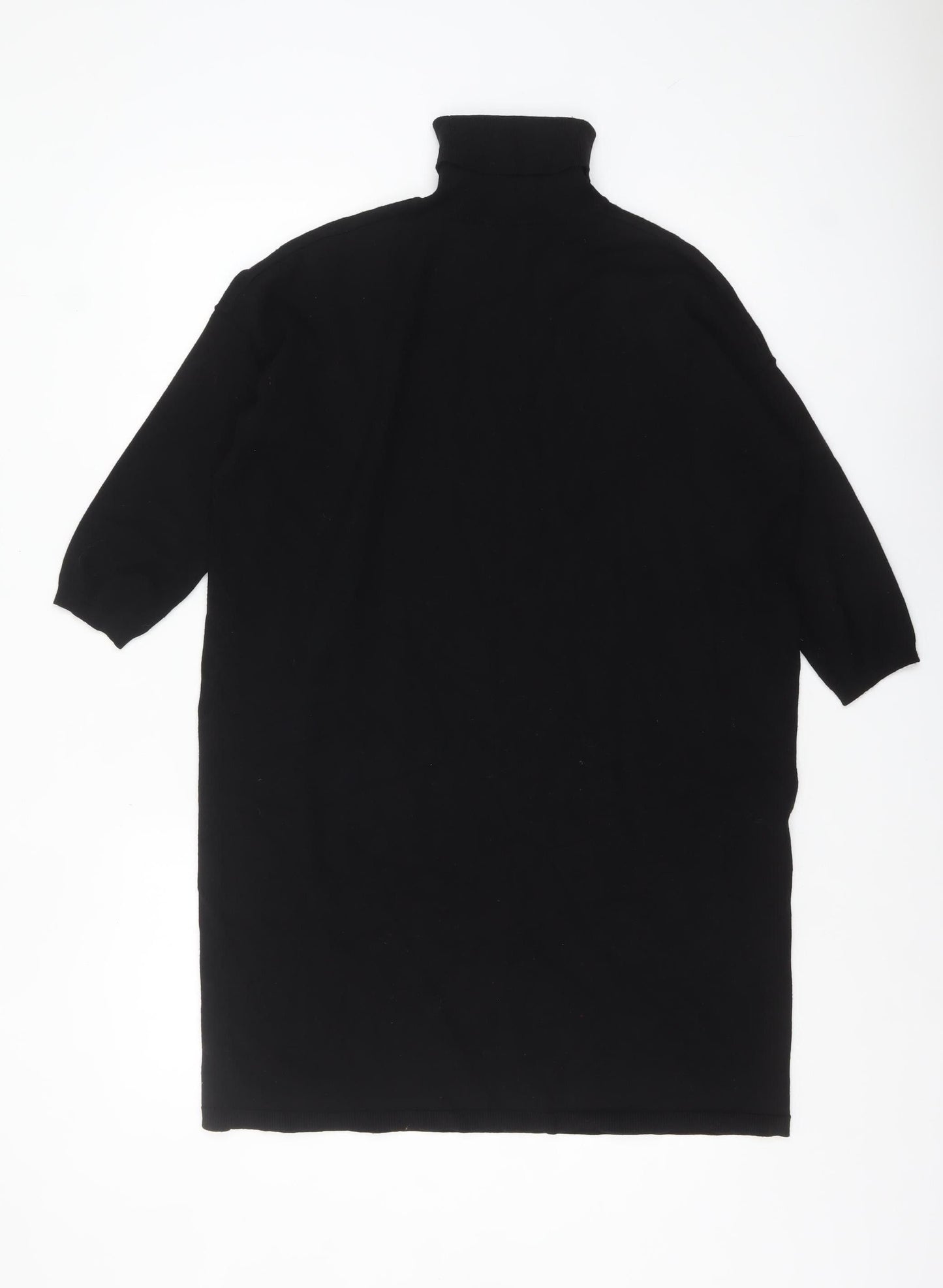 Womens UK Size 10 Hush Black Tunic Jumper