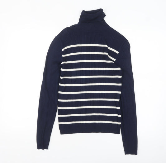 Womens UK Size 6 Marks and Spencer Blue Pullover Jumper