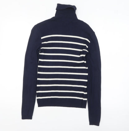 Womens UK Size 6 Marks and Spencer Blue Pullover Jumper