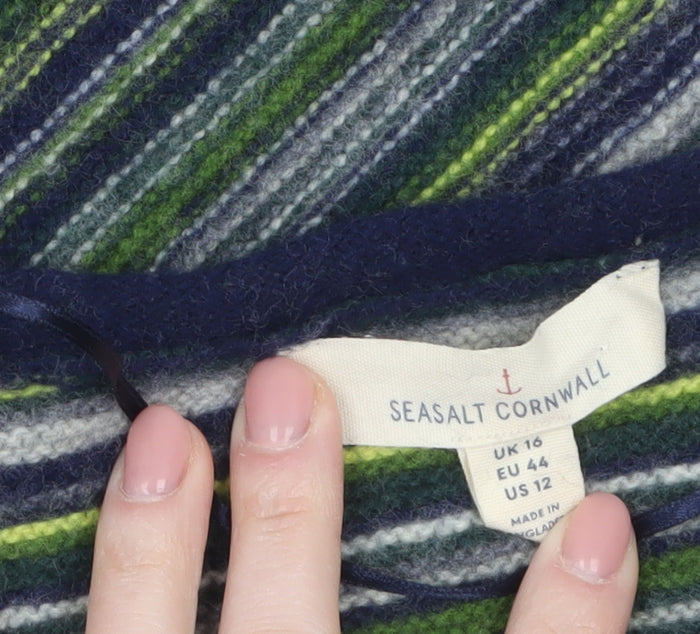 Womens UK Size 16 Seasalt Cornwall Multicoloured Pullover Jumper