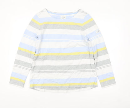 Womens UK Size 16 Joules Multicoloured Basic T-Shirt