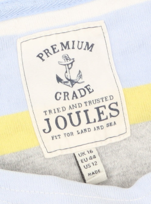 Womens UK Size 16 Joules Multicoloured Basic T-Shirt