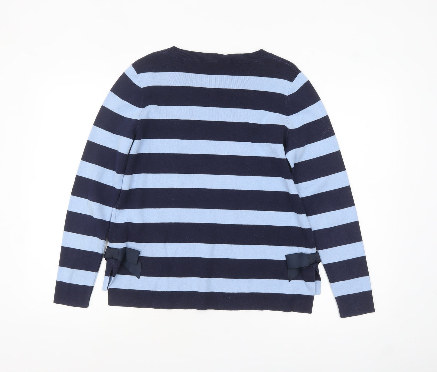 Womens UK Size M Oasis Blue Pullover Jumper