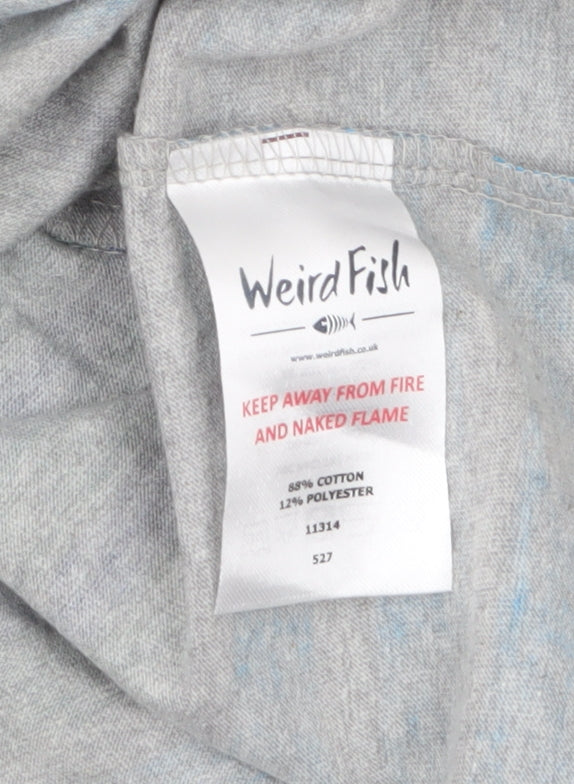 Boys UK Size 11-12 Years Weird Fish Multicoloured Basic T-Shirt