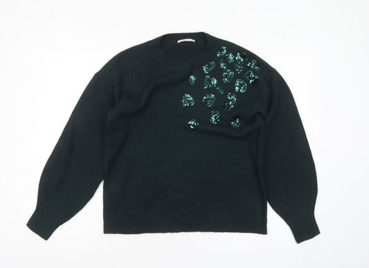 Womens UK Size 8 TU Green Pullover Jumper
