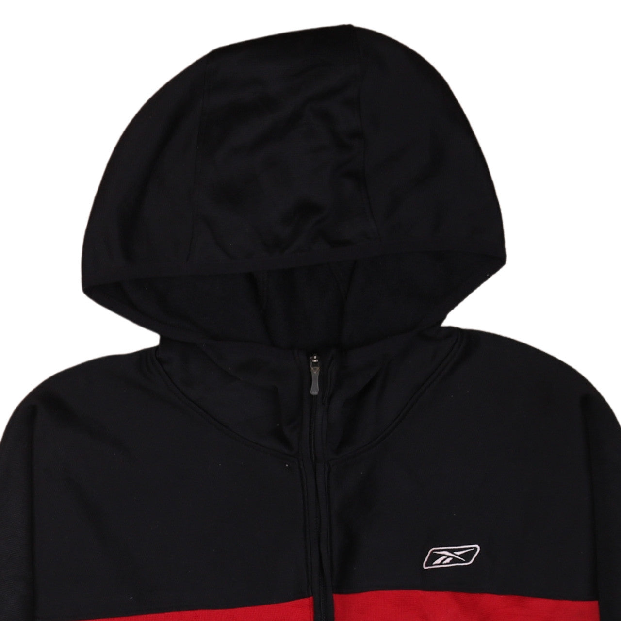 Mens UK Size XL Reebok Black 1/2 Zip Hoodie