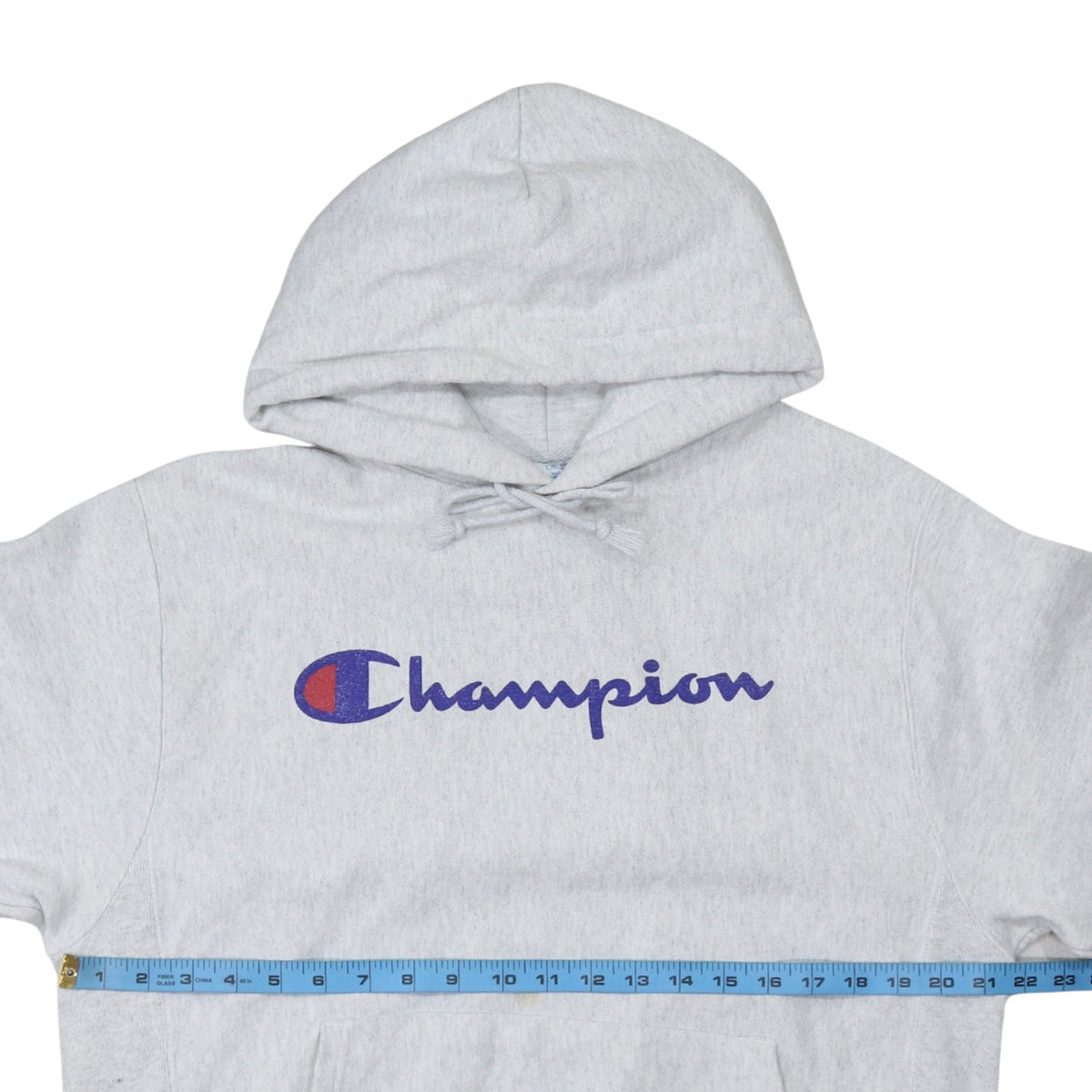 Mens UK Size M Champion Grey Pullover Hoodie