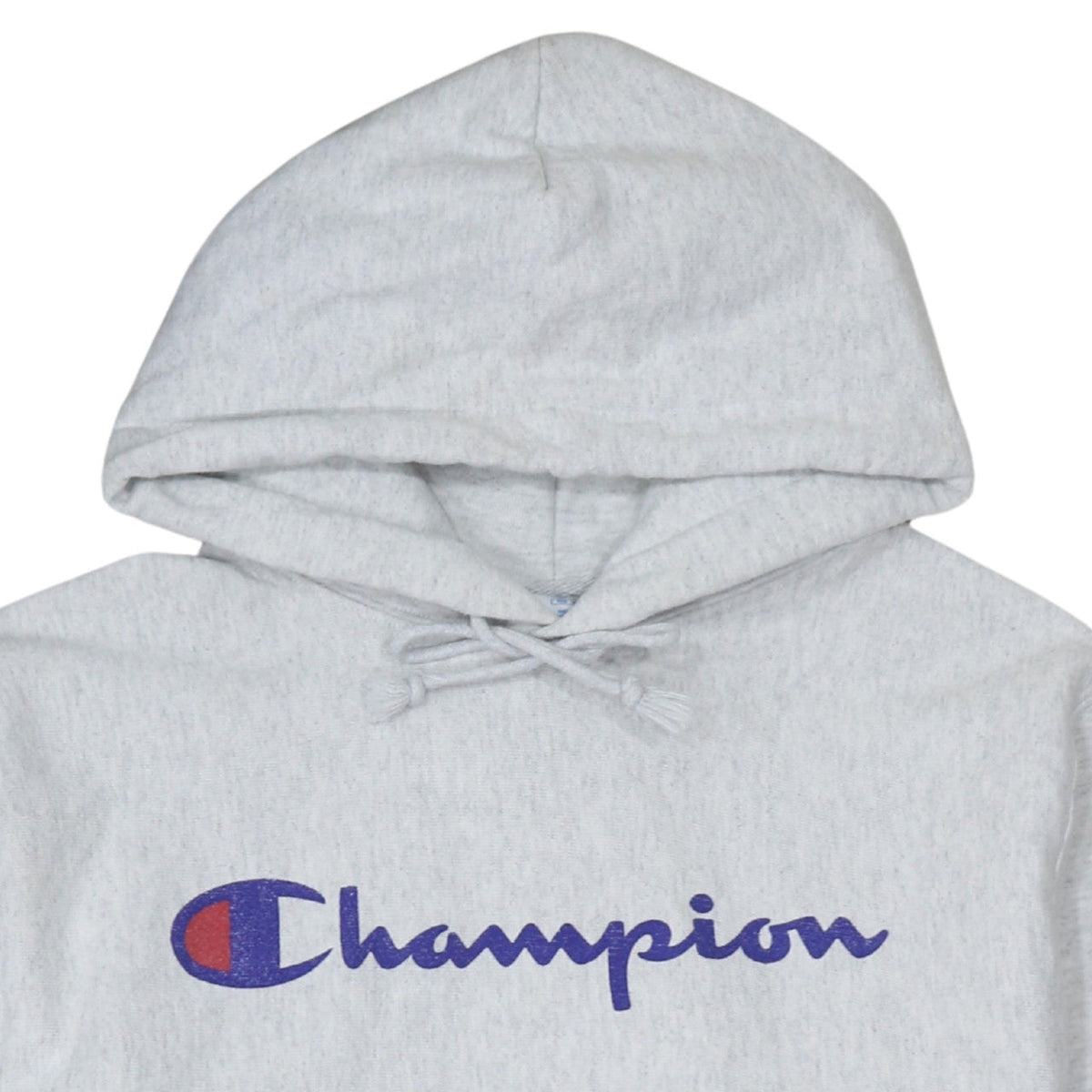 Mens UK Size M Champion Grey Pullover Hoodie