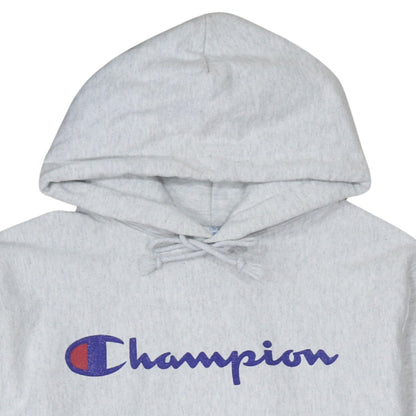 Mens UK Size M Champion Grey Pullover Hoodie