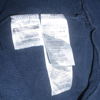 Mens UK Size XL Levi's Blue Pullover Hoodie