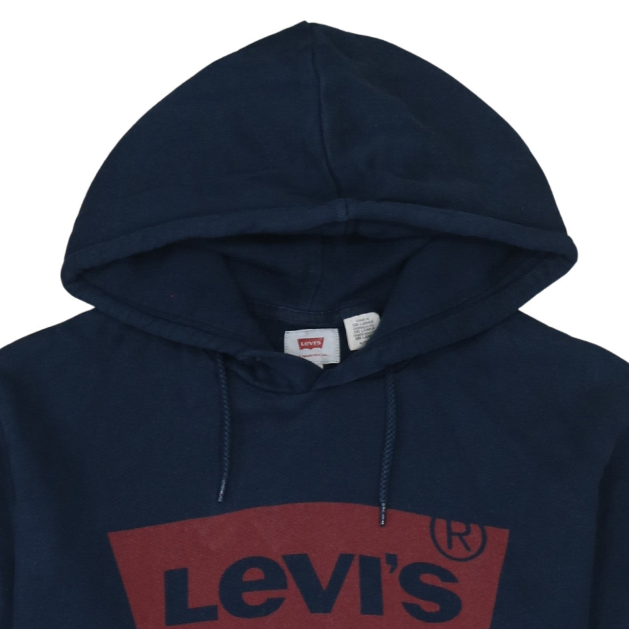 Mens UK Size XL Levi's Blue Pullover Hoodie