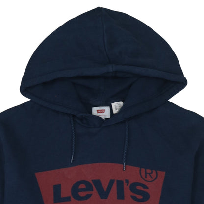 Mens UK Size XL Levi's Blue Pullover Hoodie