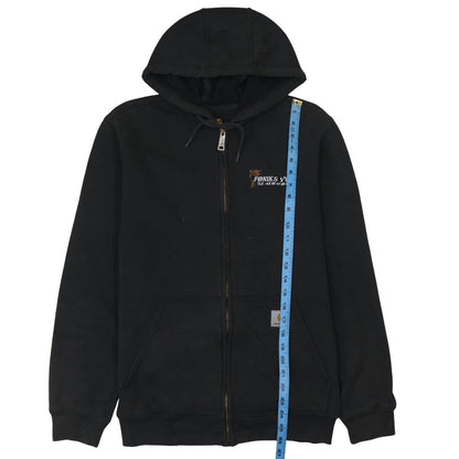 Mens UK Size S Carhartt Black Full Zip Hoodie