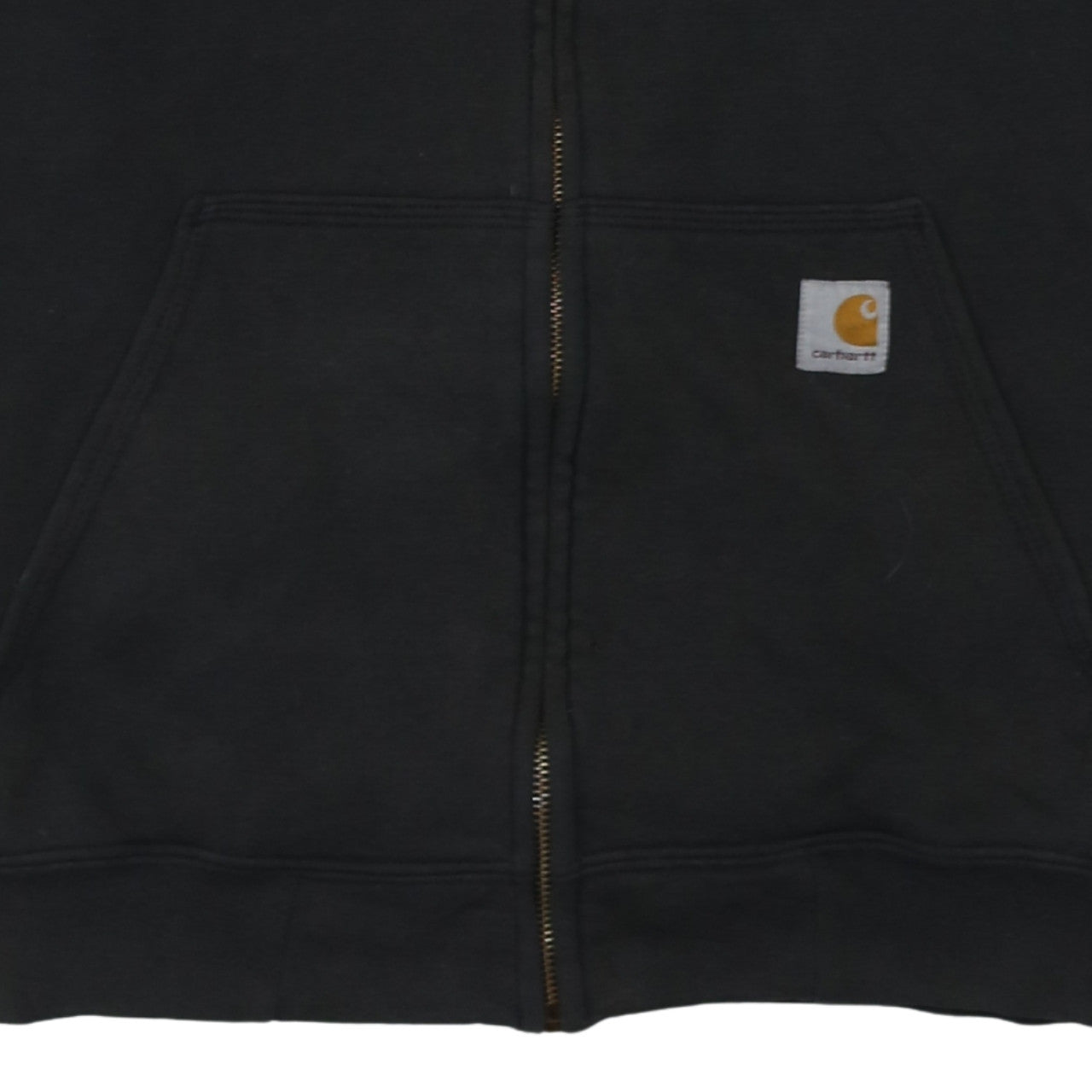 Mens UK Size S Carhartt Black Full Zip Hoodie