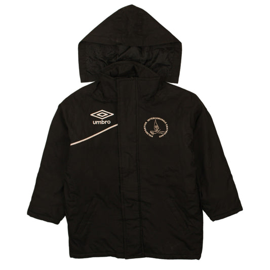 Mens UK Size 2XS Umbro Black Parka Coat