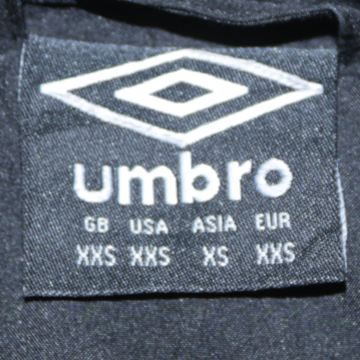 Mens UK Size 2XS Umbro Black Parka Coat