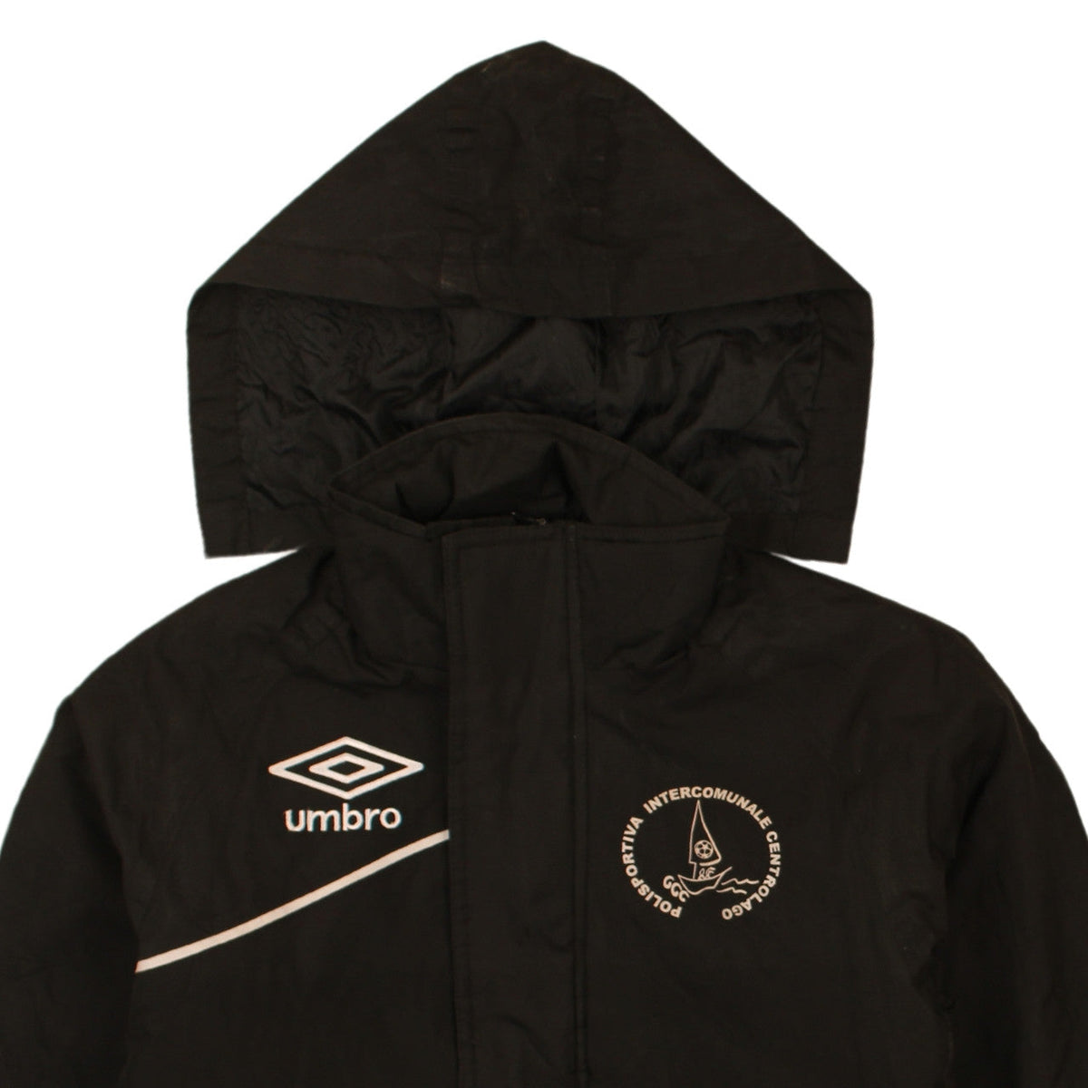 Mens UK Size 2XS Umbro Black Parka Coat