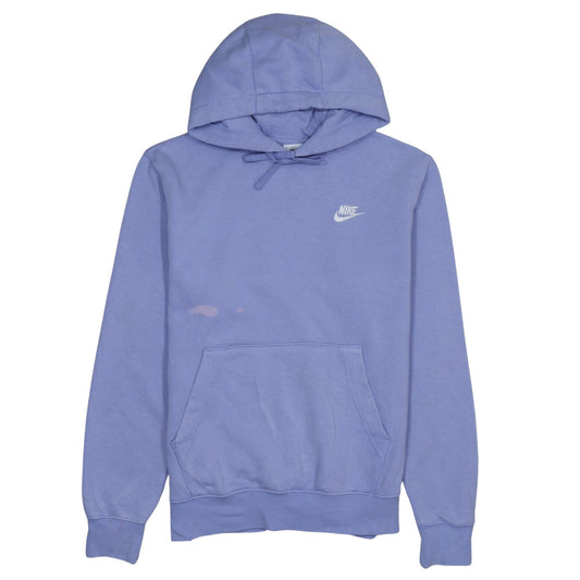 Womens UK Size S Nike Blue Pullover Hoodie
