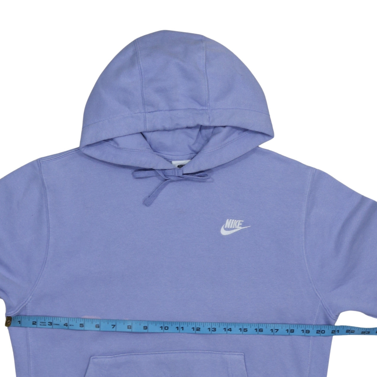 Womens UK Size S Nike Blue Pullover Hoodie