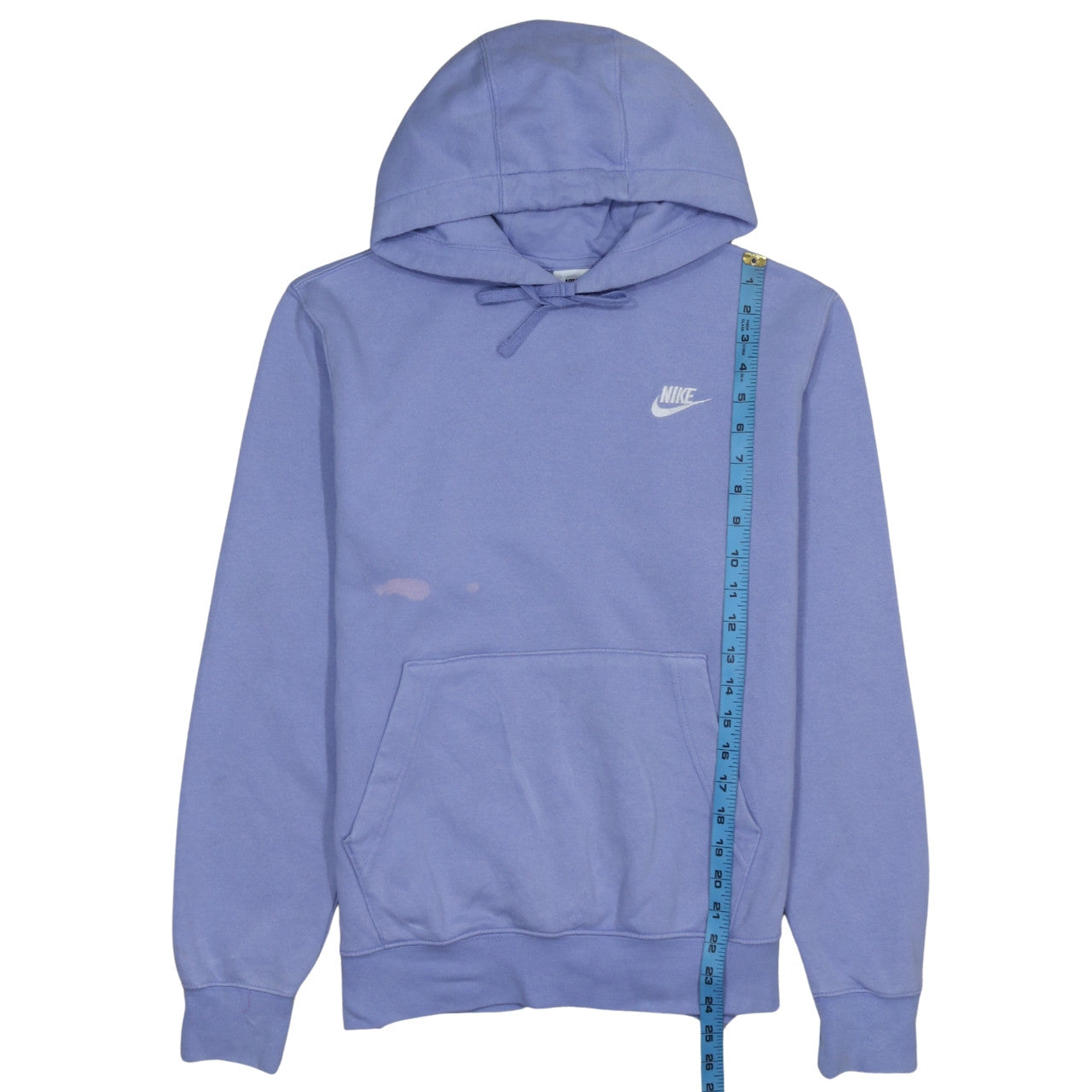 Womens UK Size S Nike Blue Pullover Hoodie