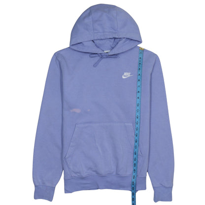 Womens UK Size S Nike Blue Pullover Hoodie