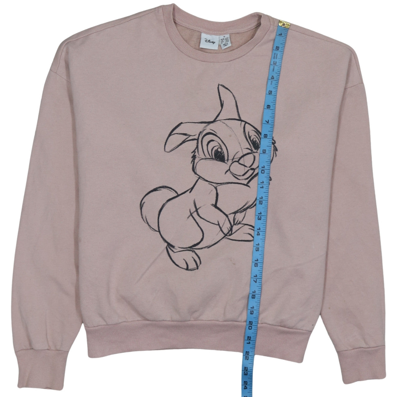 Womens UK Size M Disney Pink Pullover Sweatshirt