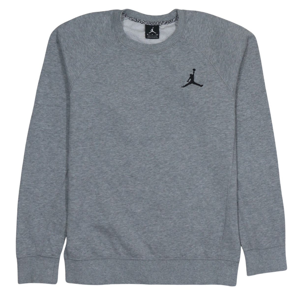 Mens UK Size S Jordan Grey Pullover Sweatshirt