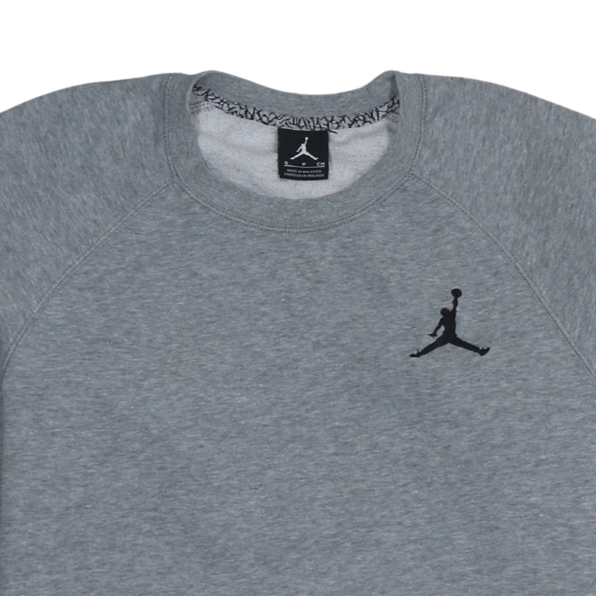 Mens UK Size S Jordan Grey Pullover Sweatshirt